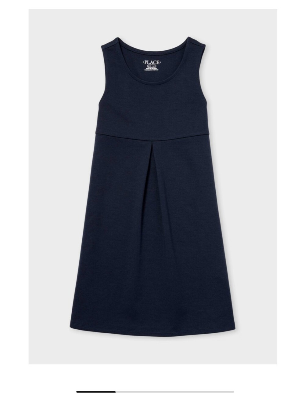 Childrens Place Kids Casual Dress - Navy Blue